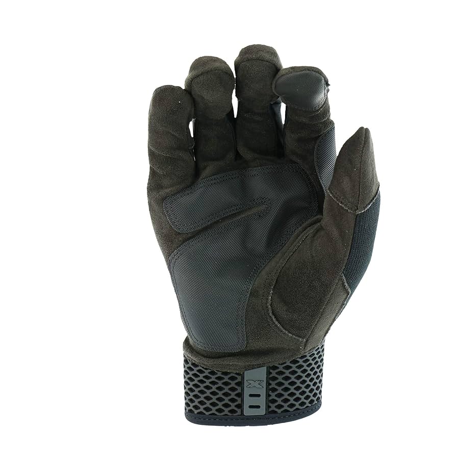 Extreme Work® 88203 Knuckle KnoX Gloves – X-Large, Black/Red