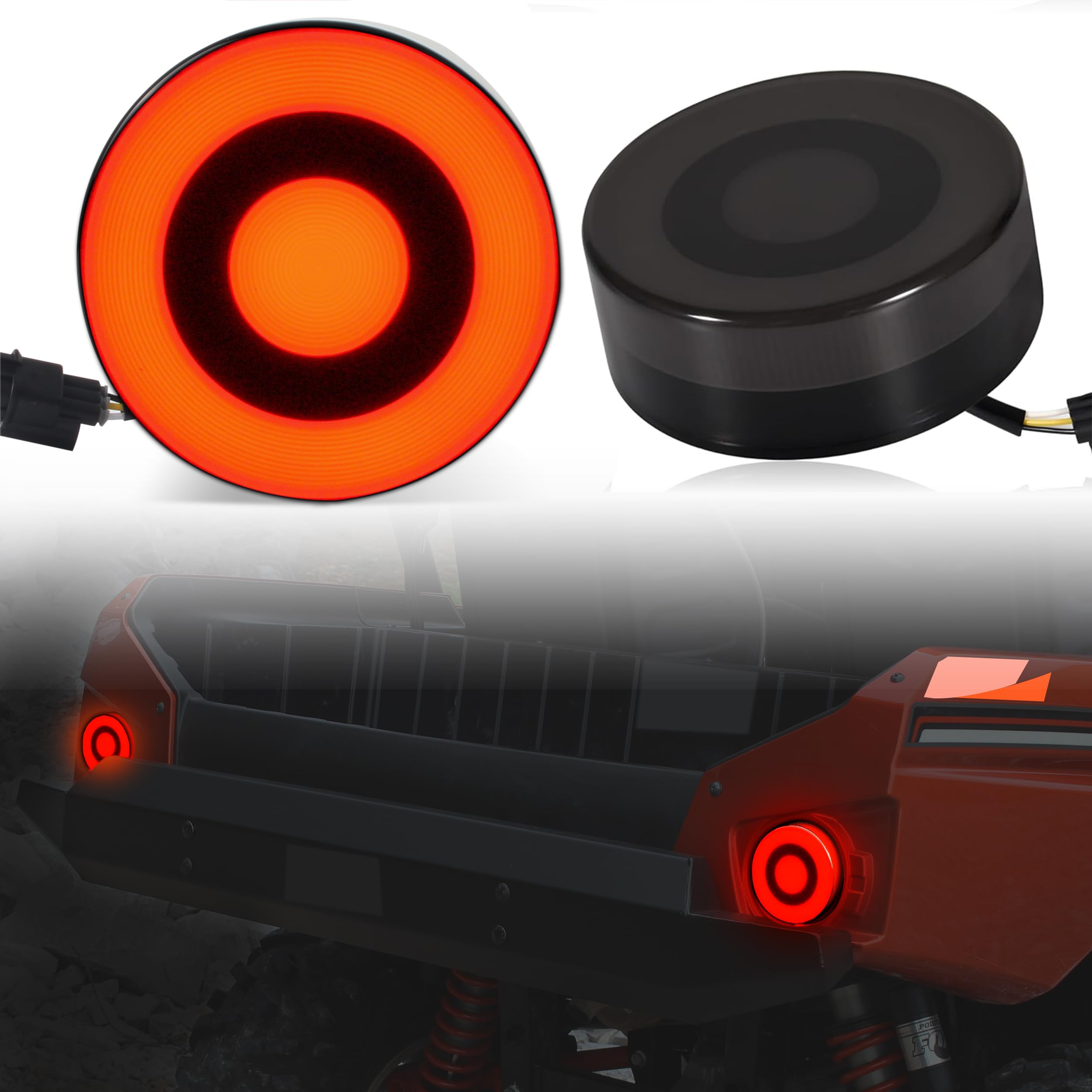 Amazon.com: CUSAUTV LED Tail Lights Compatible with 2018-2025