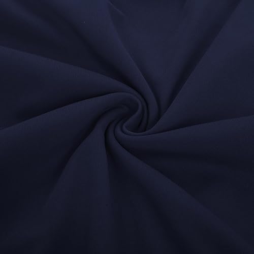 Miniatura 6 de Hanna Nikole Vestidos de gasa para mujer, talla grande, con volantes, estilo midi, bodycon