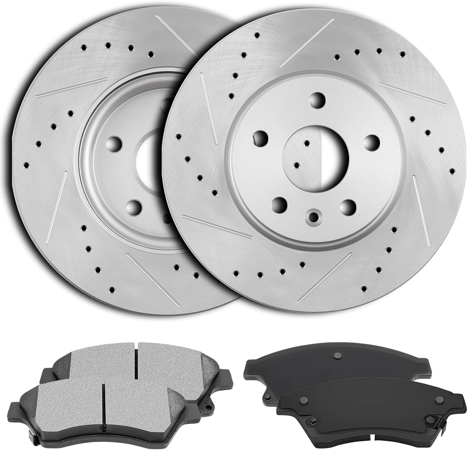 Brake Kits, ECCPP Front Brakes and Rotors Brake Pads fit for 2011 2012 2013 2014 2015 for Chevrolet Cruze, 2013 2014 2015 for Chevrolet Sonic Rotors and Pads Kits