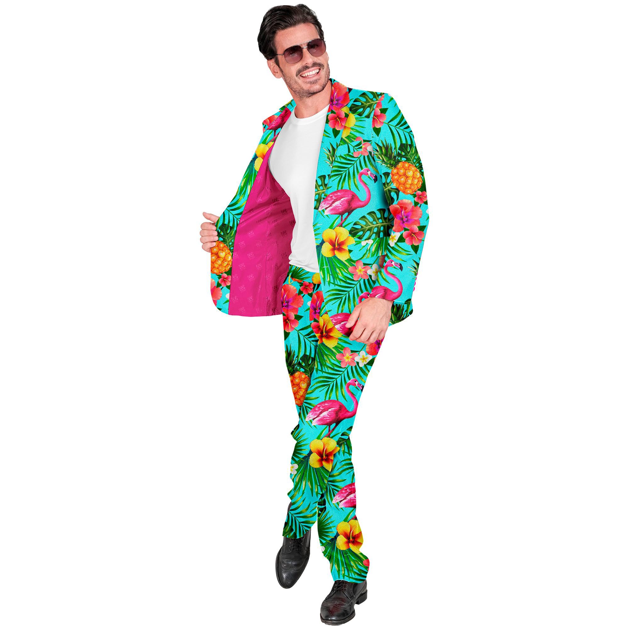 W WIDMANN MILANO Party Fashion - Party Fashion Suit, Jacket and Trousers, Costume, Showmen, Fancy Dress Costumes