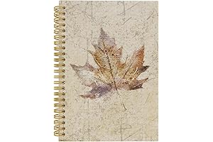 Maple Leaves Spiral Notebook: Fall Journal for Creative Minds