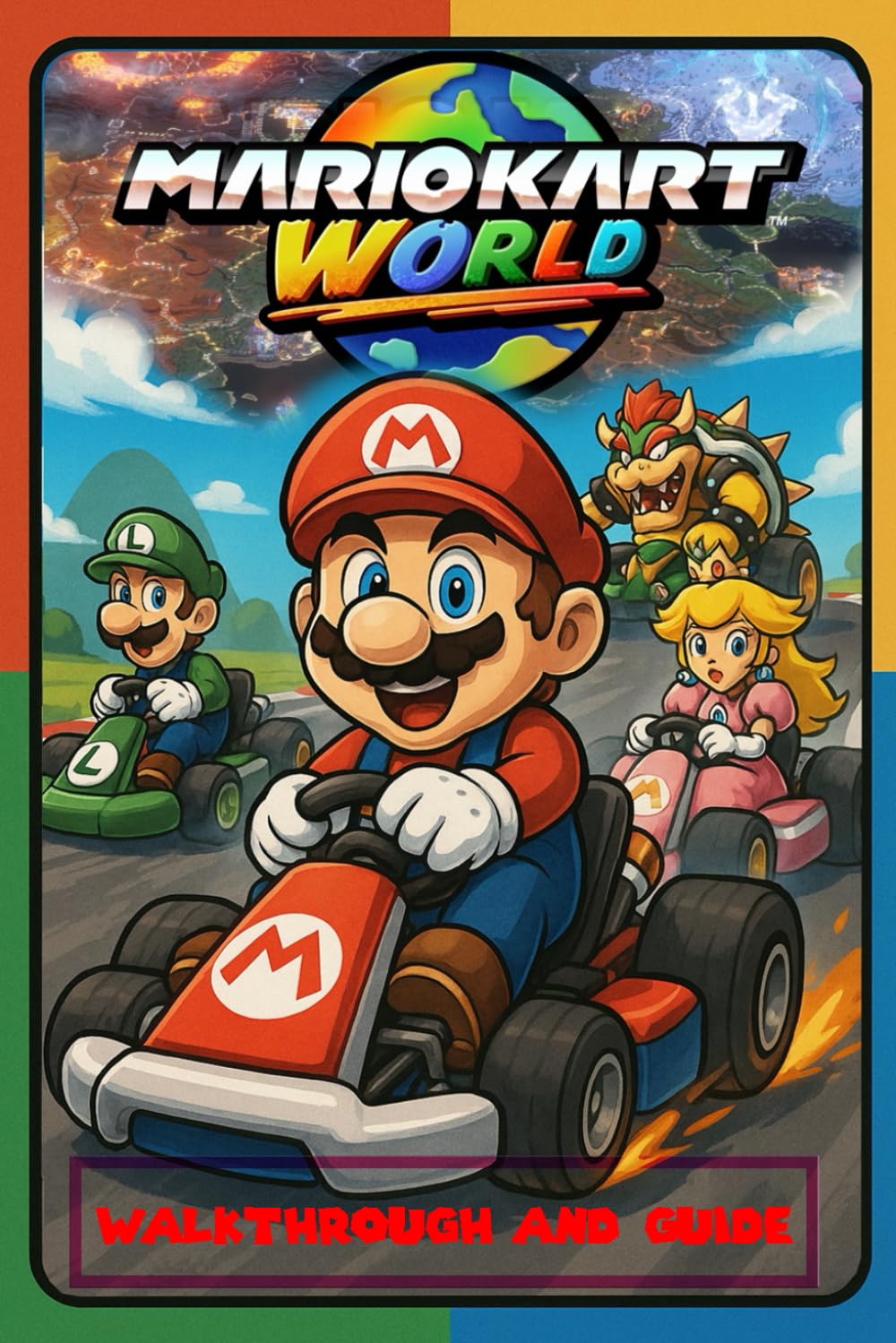 Mario Kart World Walkthrouh and Guide Colorful Pages