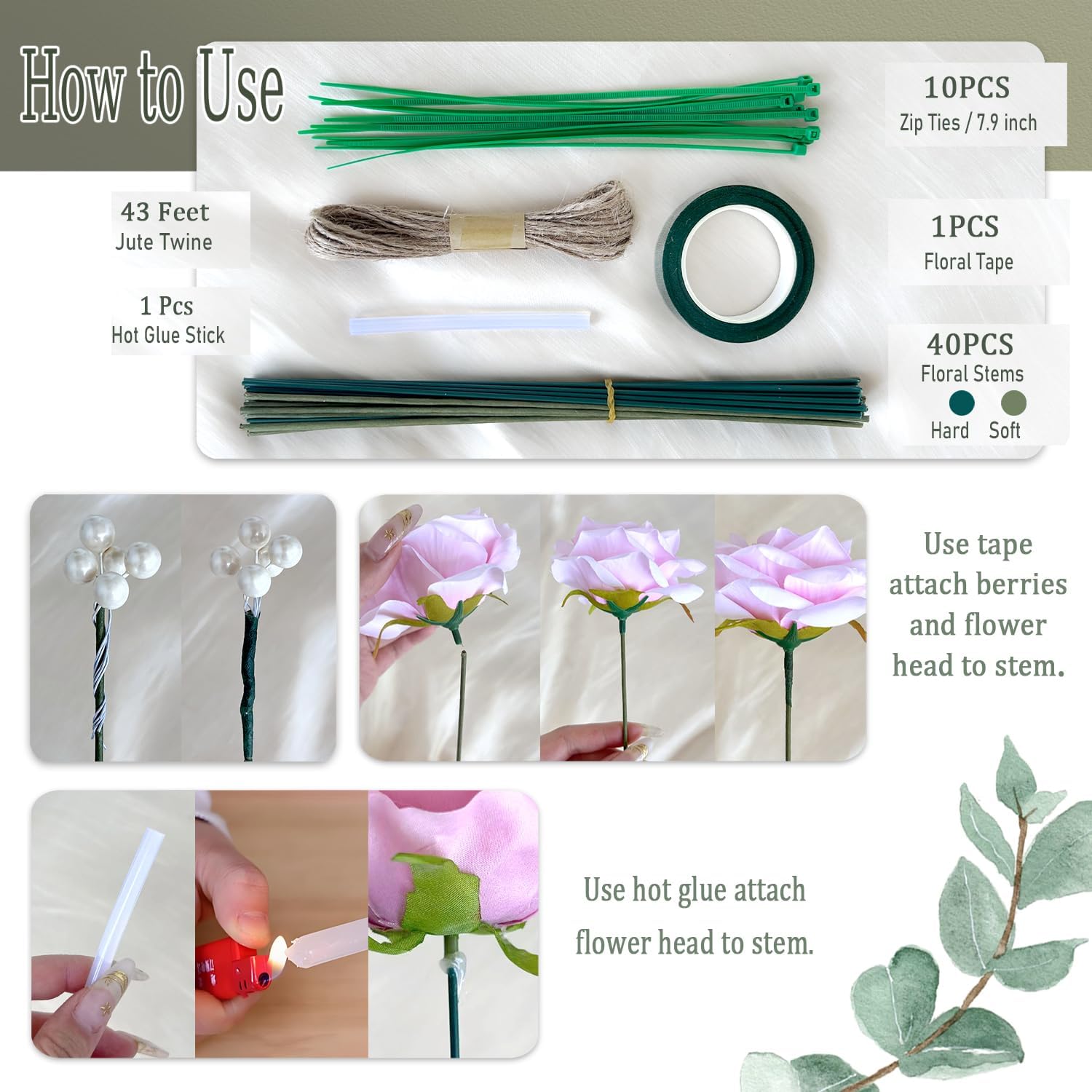 Artificial Flowers Combo Box Silk Burnt Orange Roses with Stems Sunset Terracotta DIY Bridal Wedding Bouquets Fall Boho Cake Fake Floral Arrangements Baby Shower Party Table Centerpieces Home Decor - Image 6