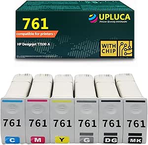 Amazon.com: 761 Ink Cartridge Compatible with 761 CM991A CM992A CM993A ...