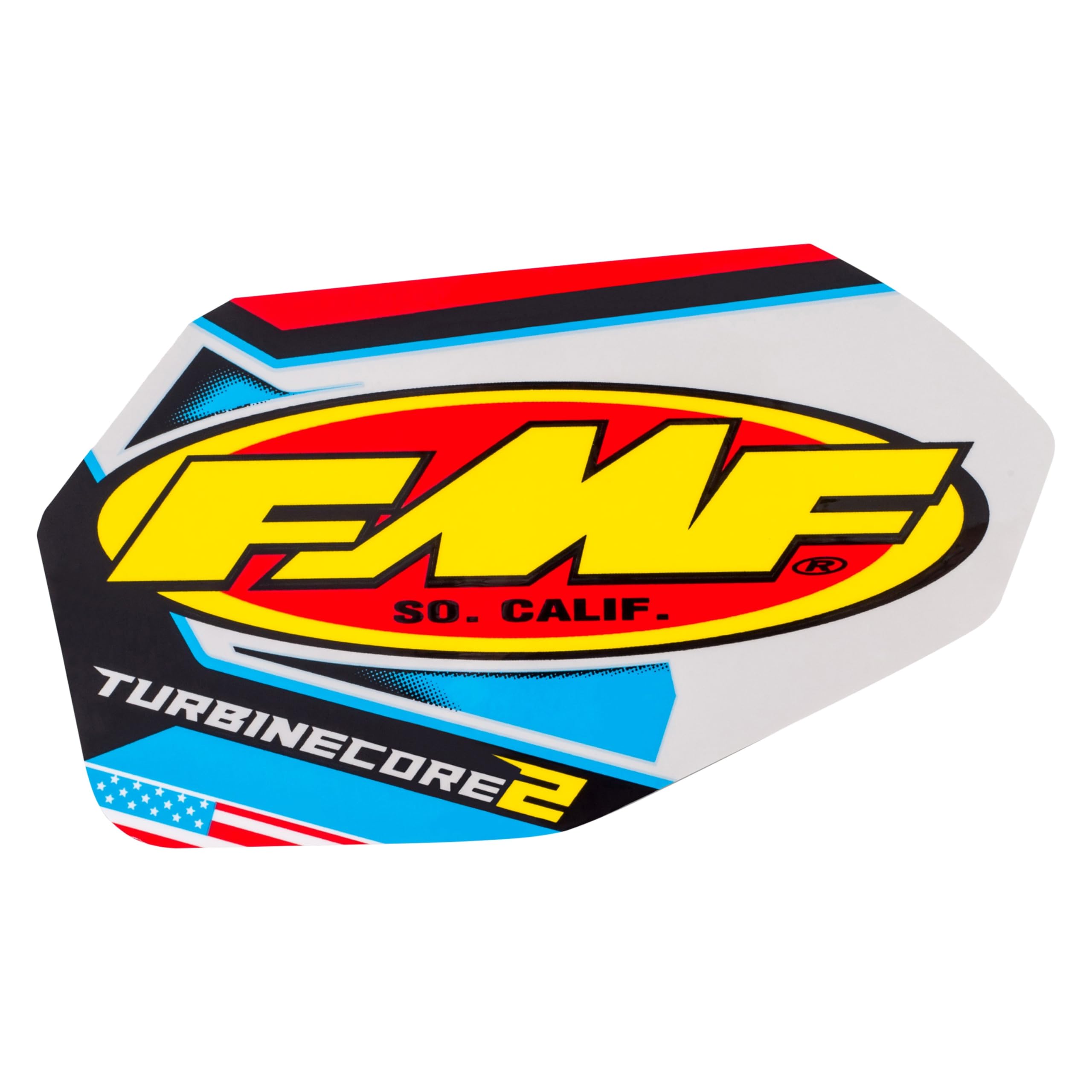 FMF 012699 - Adesivo per silenziatore TURBINE CORE 2 Logo FMF