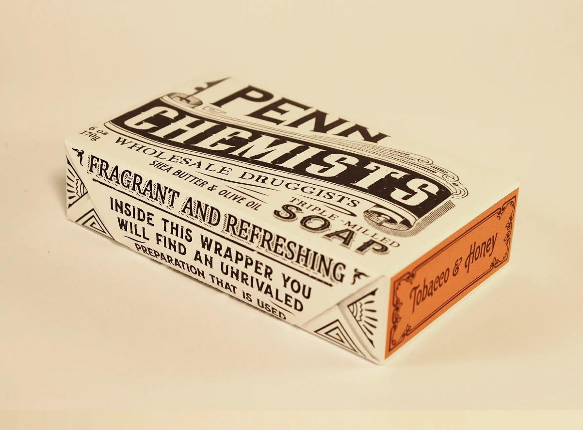 Tobacco & Honey Bar Soap, Tan