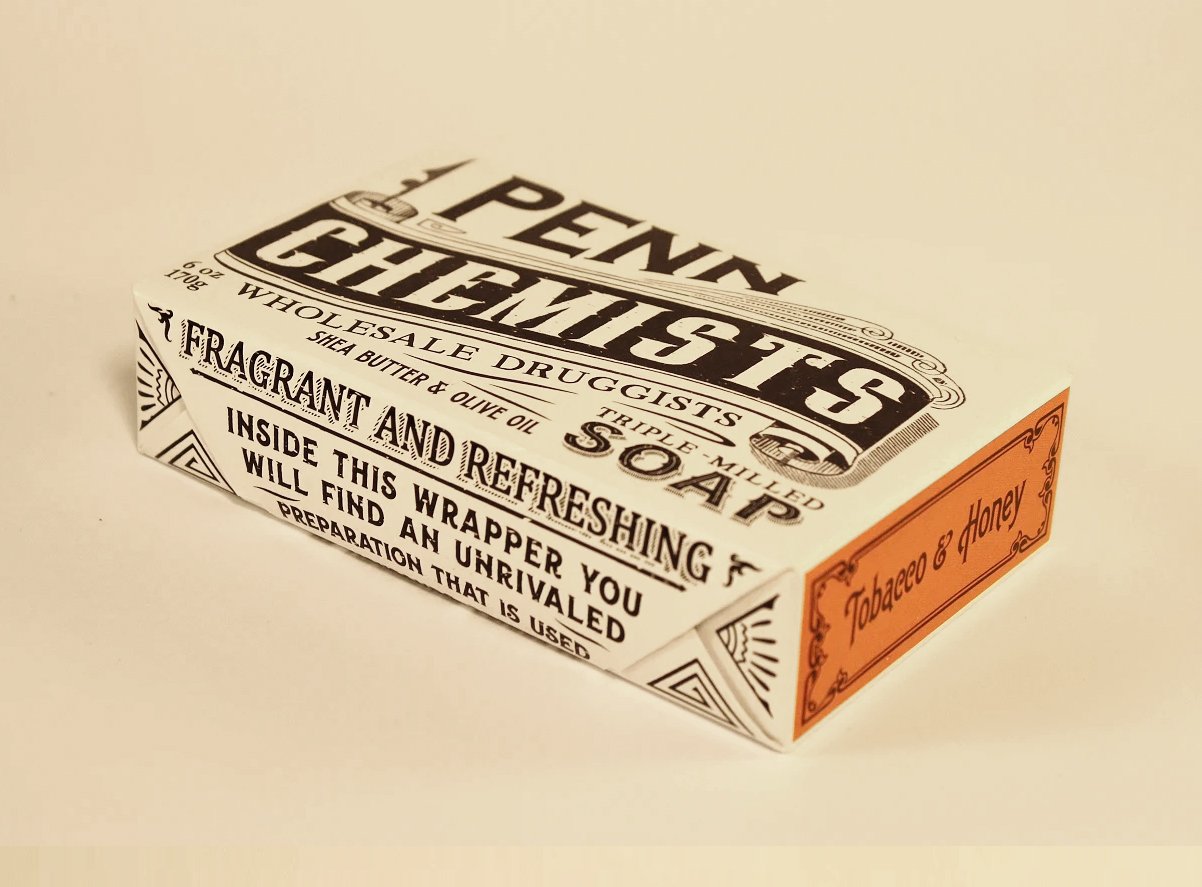 Tobacco & Honey Bar Soap, Tan