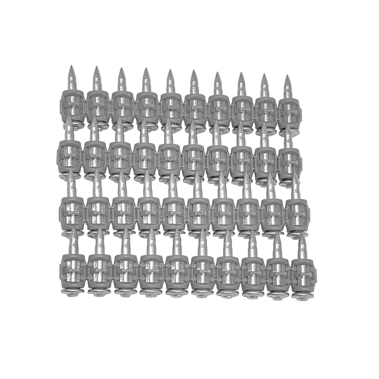 Clous à béton acier pour fixation ossature bois mur brique et maçonnerie robuste 100 pièces
