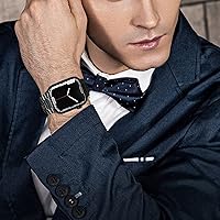 Vista 31 de WINGLE Correas de titanio para Apple Watch Band Ultra 3/2/1 Band Ultra de 1.929 in Series 11 10 1.811 in 1.772 in 1.732 in 1.654 in SE 3/2/1 Series