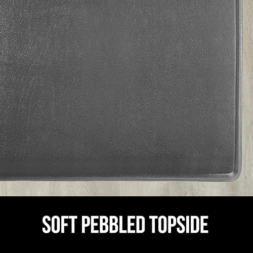 Vista 144 de Gorilla Grip - Juego de 2 tapetes antifatiga suaves para cocina, escritorio, 17 x 29 + 17 x 59, resistentes a manchas y rayones, ergonómico, suave