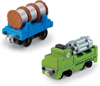 Thomas the Train Take-n-Play Sodor Supply Co. Die-Cast Train Set - Durable Magnets, Portable Play for Kids