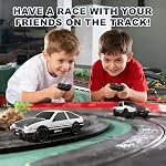 Remote Control Car RC Drift 1:24 Scale, 4WD 25KM/H High Speed Race Drifting Cars with Drift Tires LED Lights, RC Sport Cars Toys for Adults Boys Girls Kids Gift