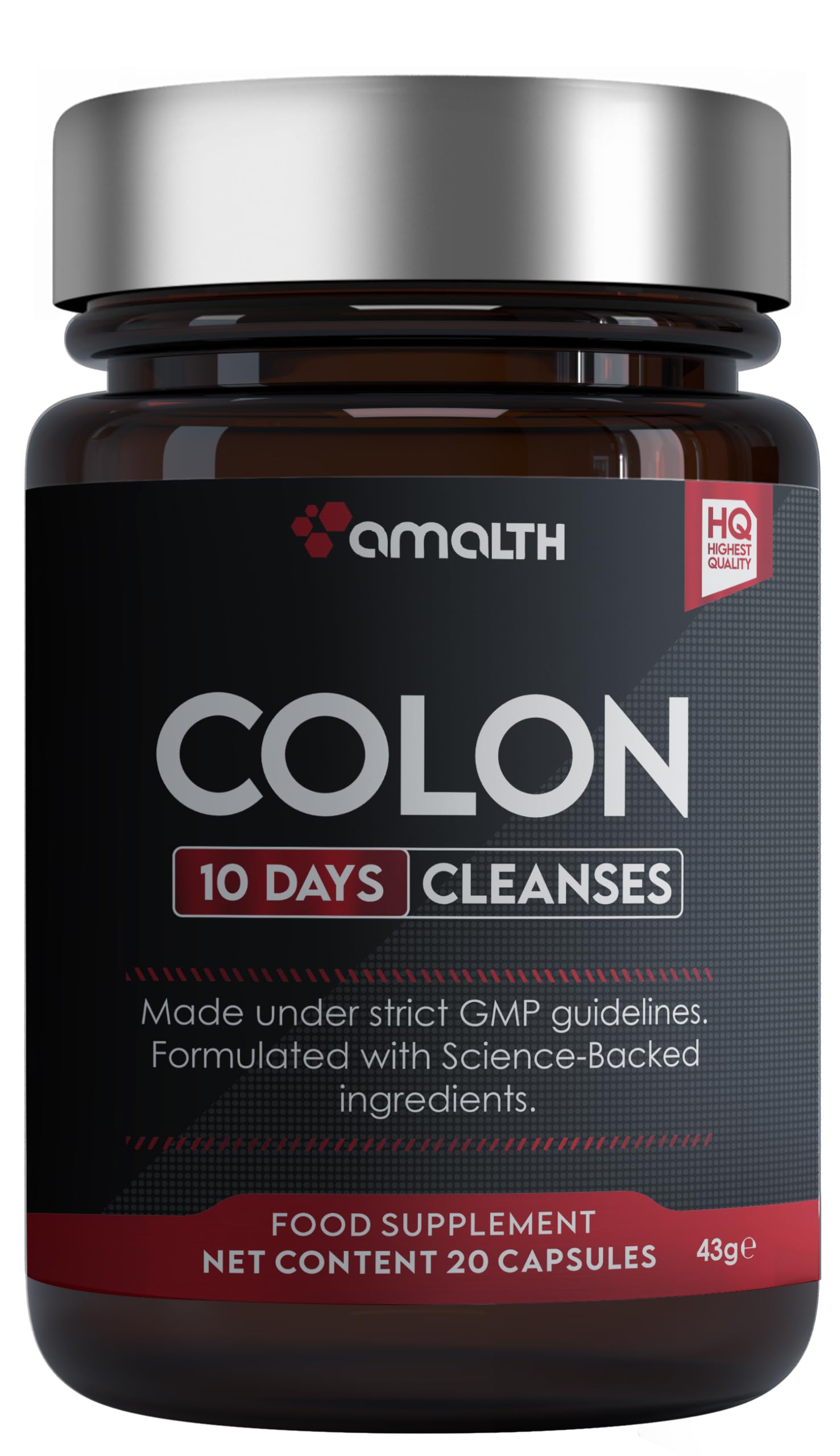 Colon Cleanse 10 Day Detox - Supports Weight Loss - Eliminates Toxins - Relieves Constipation & Bloating - Probiotics for Gut Health - Herbal Stool Softener- Promotes Regularity