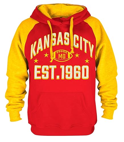 Mens City Football Fully Embroidery Soft Classic Pullover Sweatshirt Hoodie