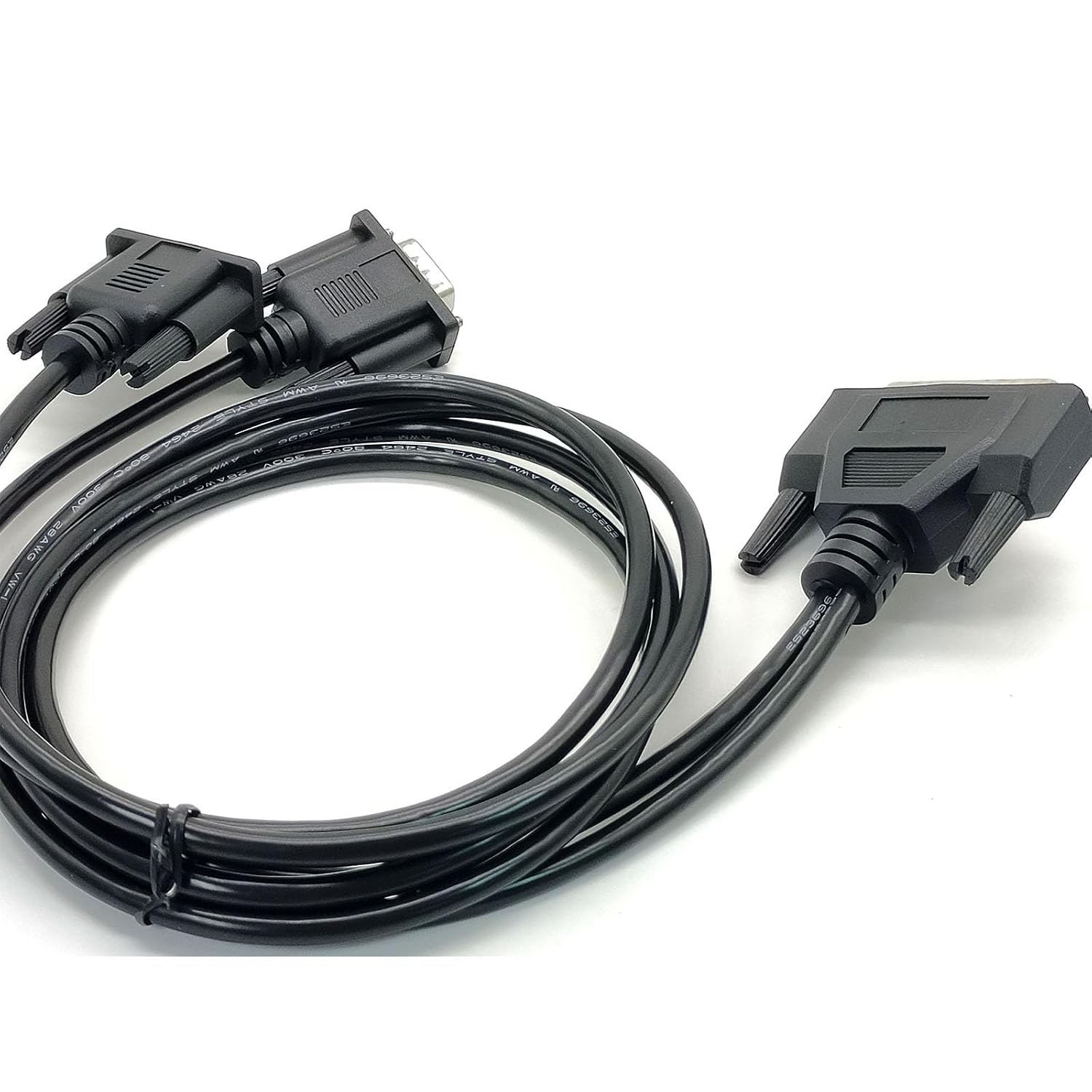 DB25 Male to DB9 Male +Female Computer Parallel Port Cable 1Meter