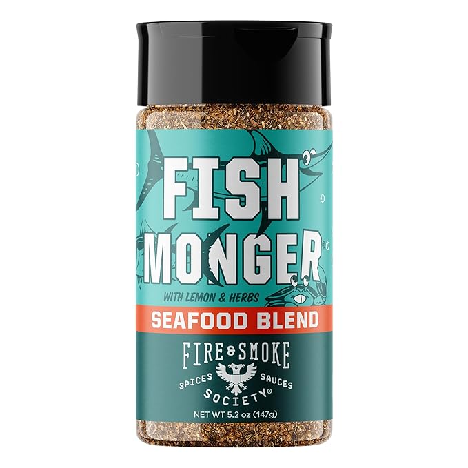 Fire & Smoke Society Fish Monger Seafood Seasoning | Fish