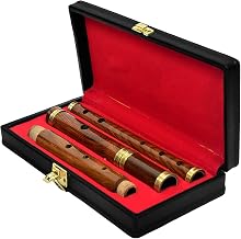 Professional Rosewood Irish Flute 4 Piece Natural Finish Includes Case