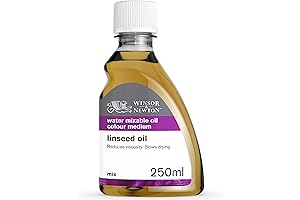 Winsor & Newton Artisan Linseed Oil, Essential Oil for Artists (8.4 fl. Oz)