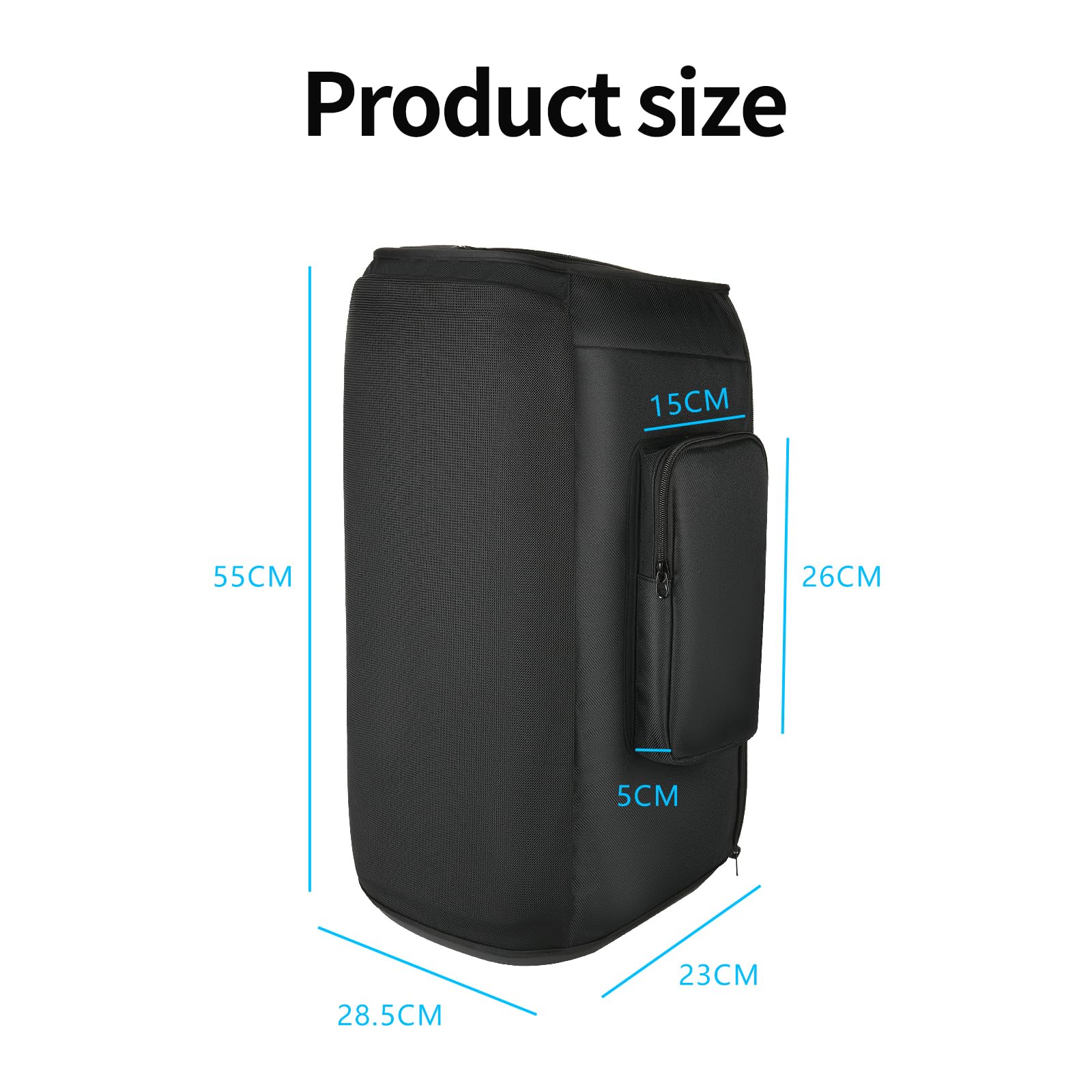 Funda antipolvo para altavoz JBL PartyBox Club120, funda de almacenamiento portátil para JBL PartyBox Club 120