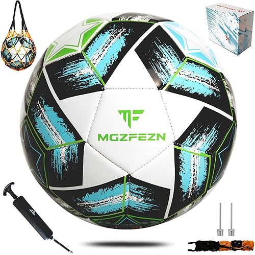 Balón de fútbol juvenil tamaño 4, para niños, para jugar al aire libre, práctica, pelota de fútbol para adolescentes, niños y niñas, para interiores