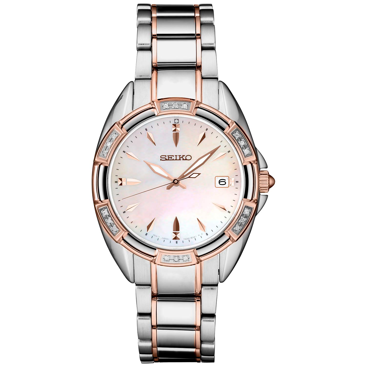 Amazon.co.jp: SEIKO レディース 日本製クォーツ ステンレススチール