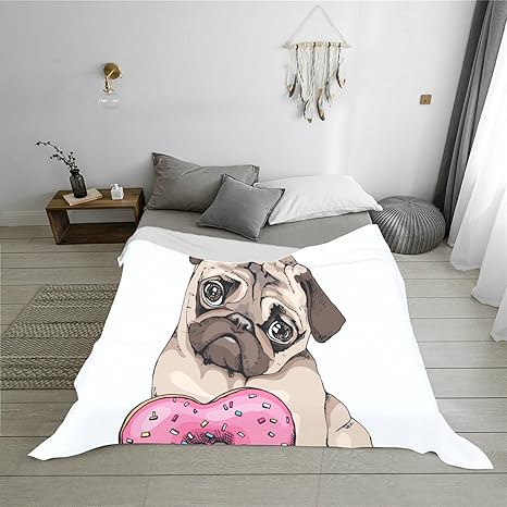 pug bedding single argos