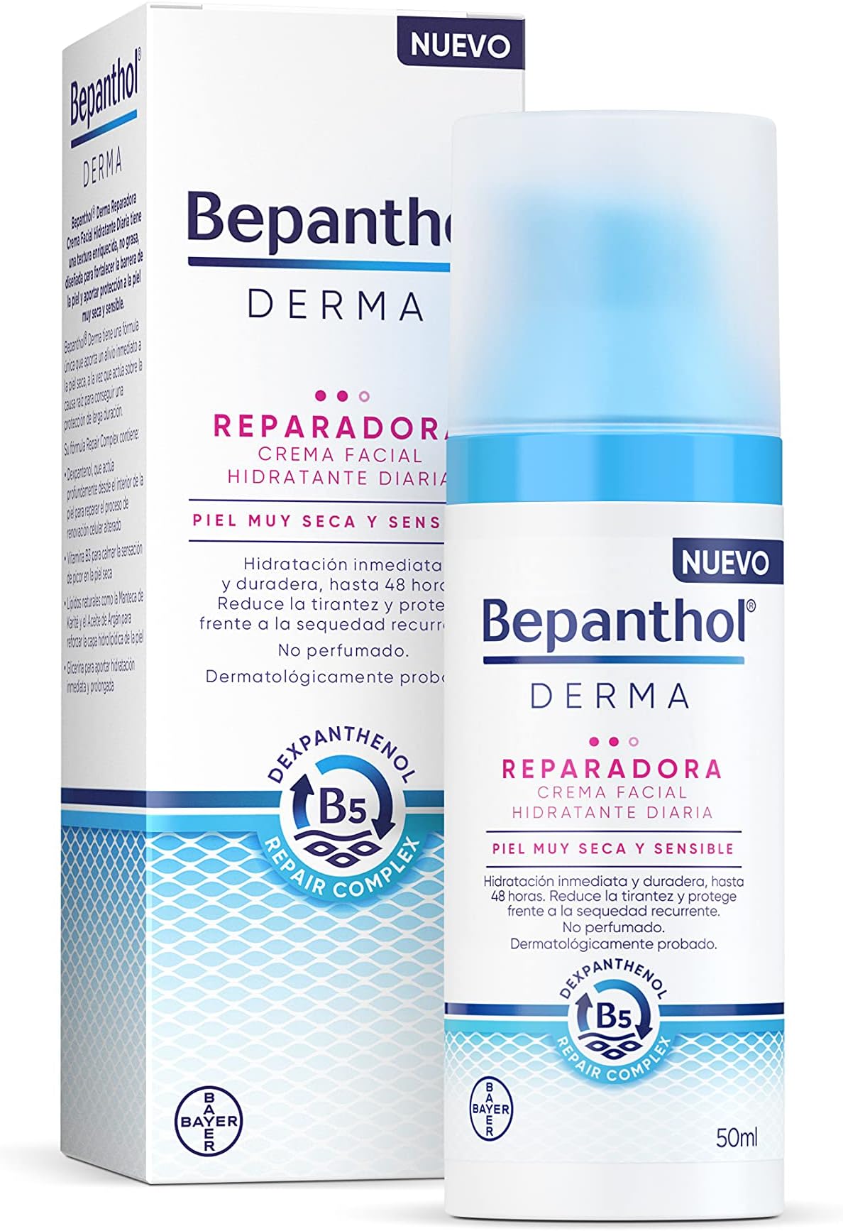 Derma Repair Day Moisturising Cream, Very Dry and Sensitive Skin 50 ml