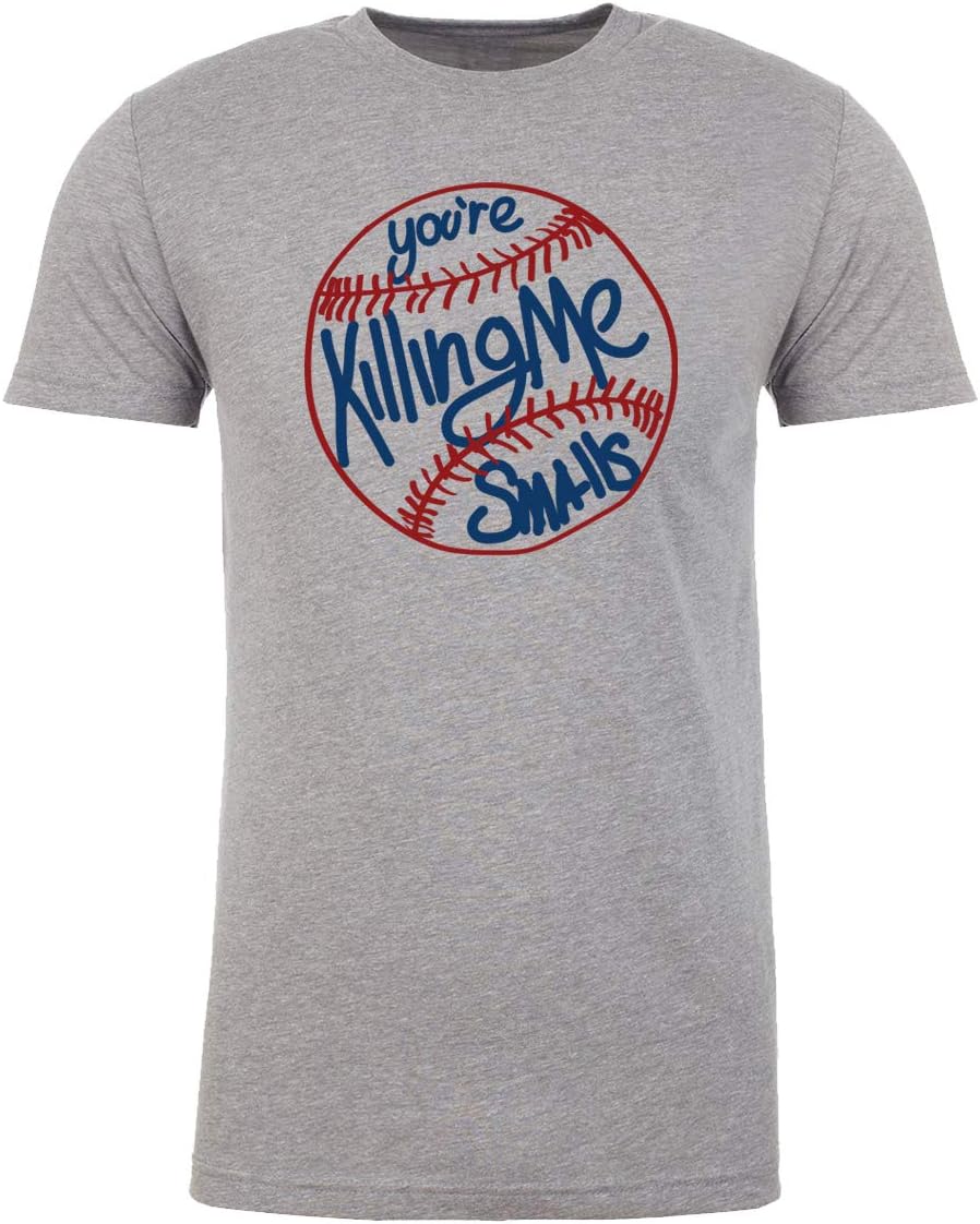 You're Killing me Smalls Men's Graphic Tee, Funny Baseball Shirts
