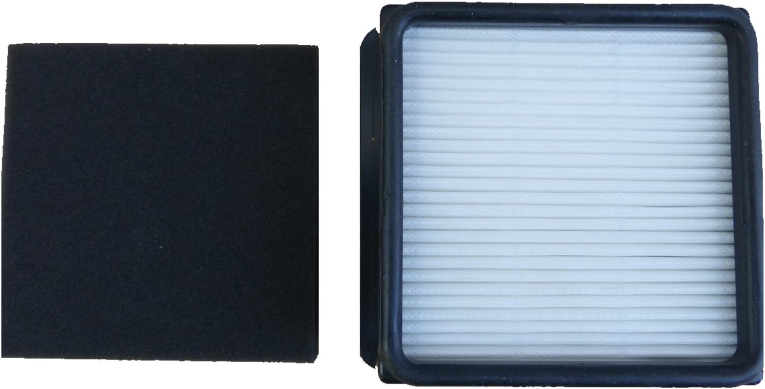 Dirt Devil F66 HEPA Filter and Foam Filter Set for Dirt Devil UD70010 Uprights 304708001