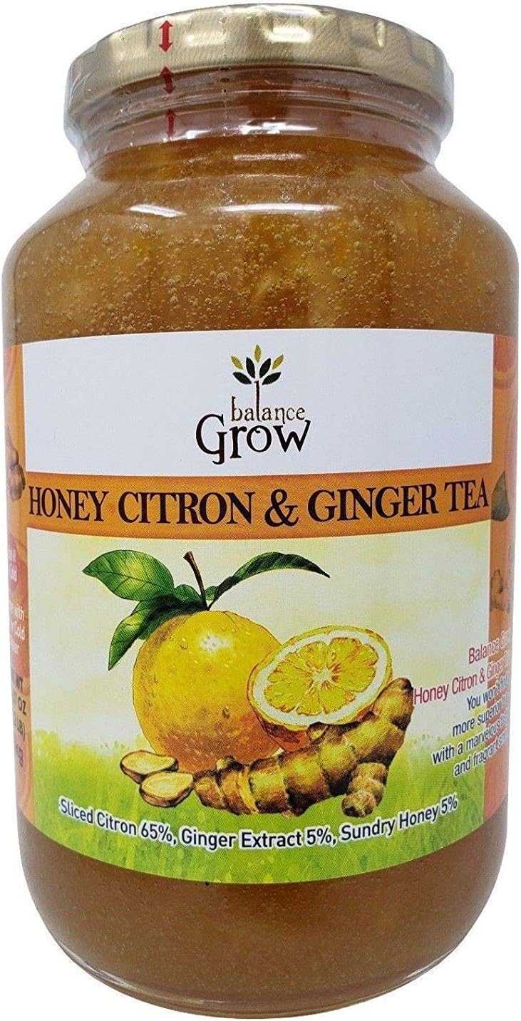Balance Grow Honey Citron & Ginger Tea 2.2lb - PACK OF 4