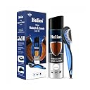 Helios Shoe Accessories Kit | Nubuck Glower Spray 250ml + Suede Brush | Shoe Cleaner, Protector & Shiner for Suede & Nubuck Shoes - Natural gallery image