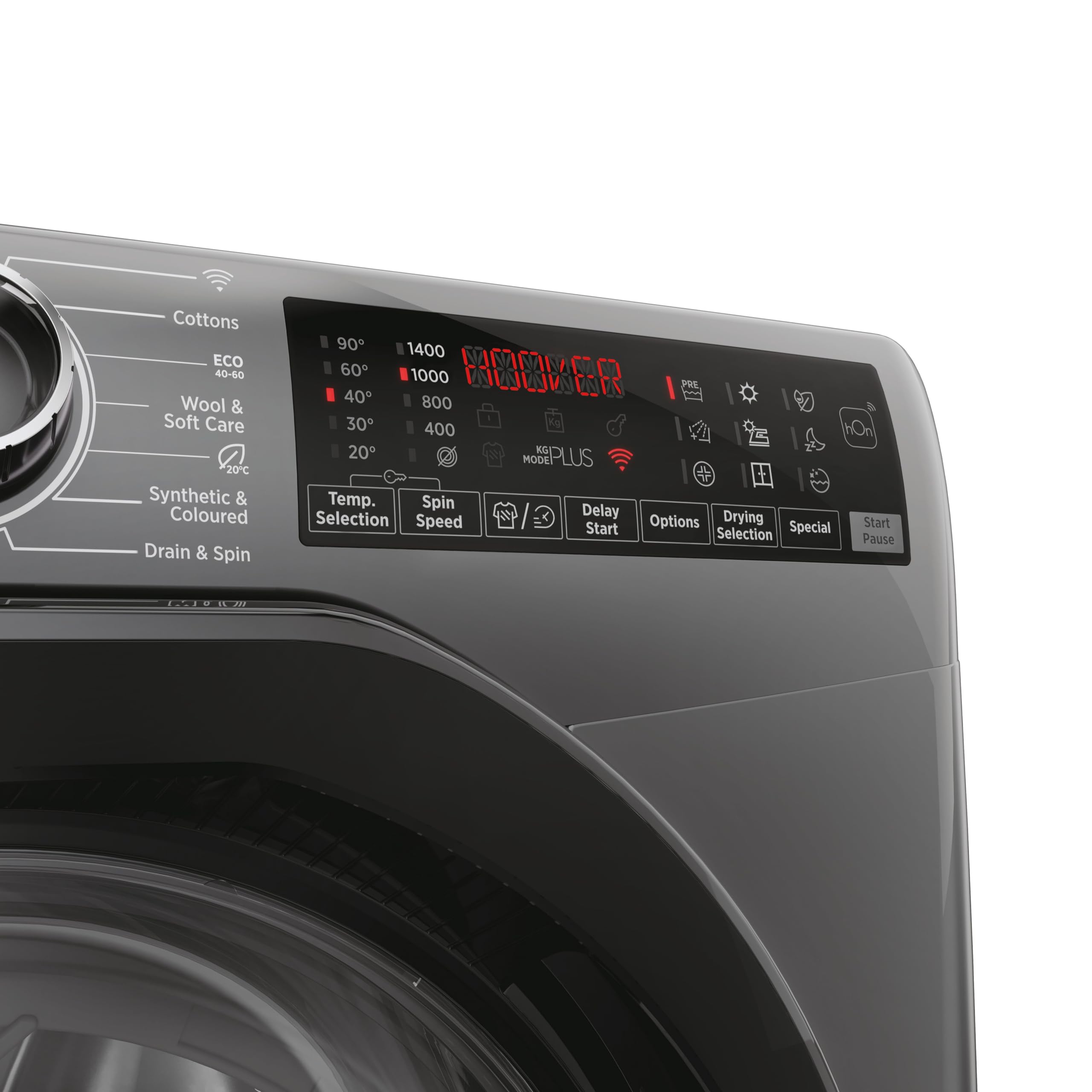 Hoover H Wash&Dry 350 9/6 kg 1600rpm Washer Dryer Graphite — view 4