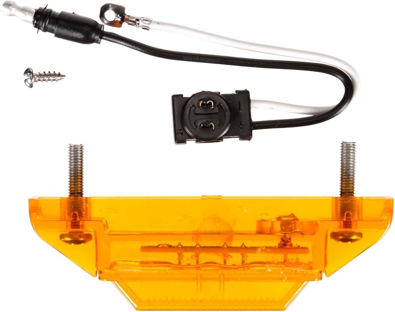 Luz de posição e clearance LED Truck-Lite amarela 12 V para caminhão e reboque – 1 unidade
