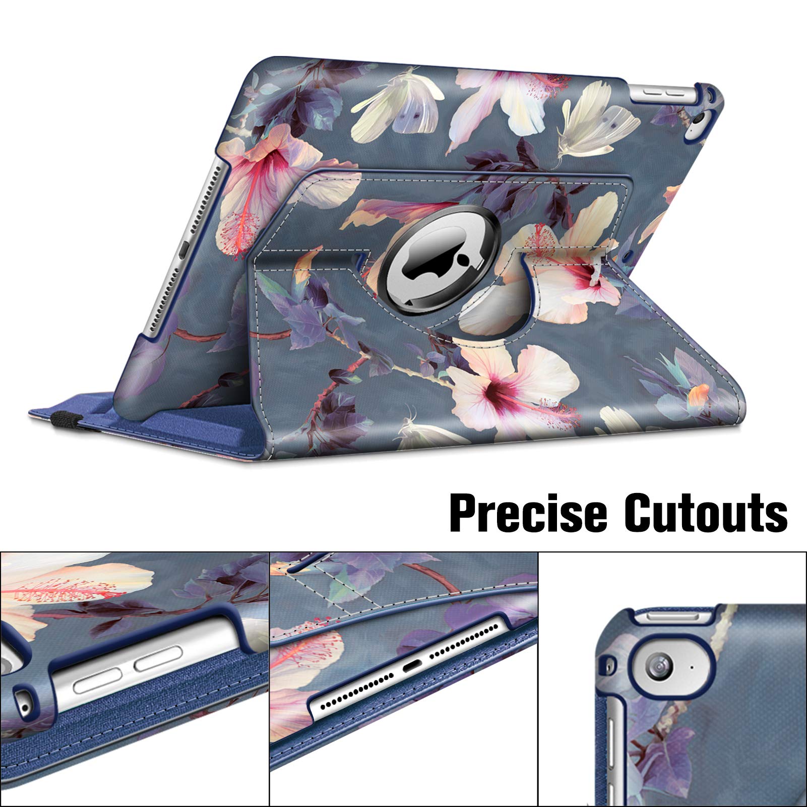 Fintie IPad Hülle Für 9.7 Zoll - 360° Drehbar Mit Standfunktion & Auto Sleep/Wake