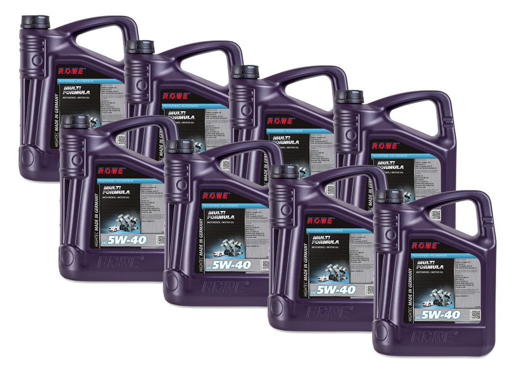 ROWE HIGHTEC MULTI FORMULA SAE 5W-40, 40 Liter (8x5L), 20138