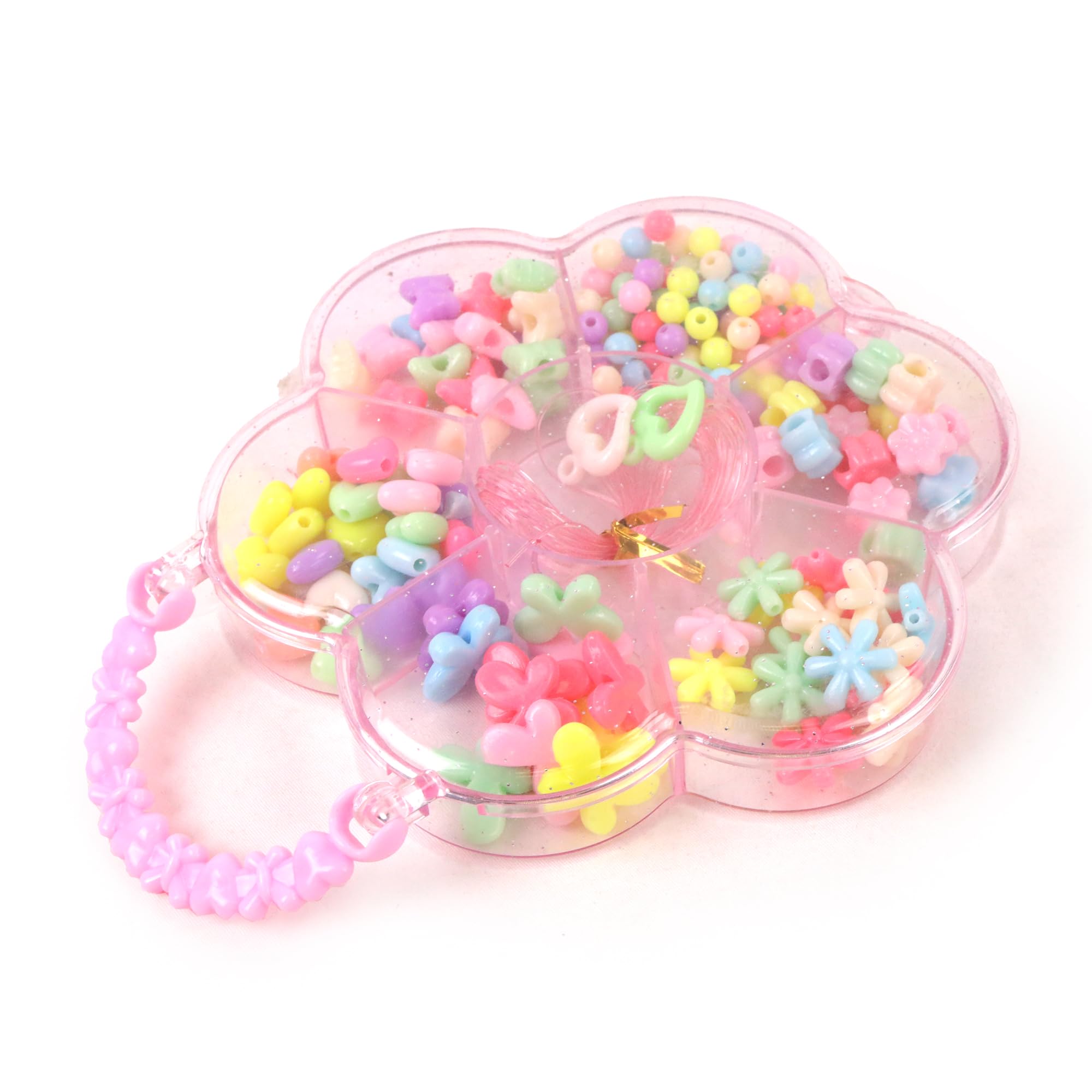 FLYPOP'S - Confezione da 12 scatole di perline - Hobby creativo - 010993PA - Multicolore - Plastica - Gioielli - Attività manuali - Set - Multicolore - Bambini - A partire dai 3 anni