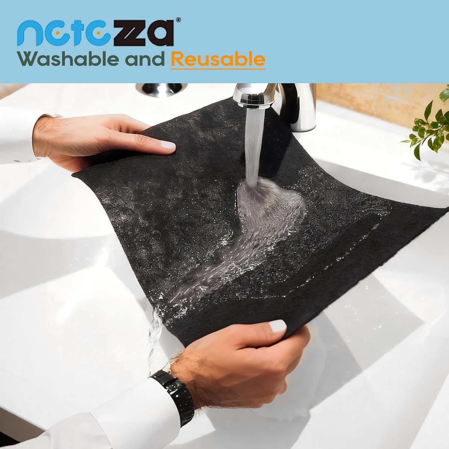 K2 Replacement Filter Compatible with Lunino K2 Air Purifier, 4 Pack Premium Double-sided Filters & 4 Pack Washable and Reusable Carbon Pre-filters - Image 7