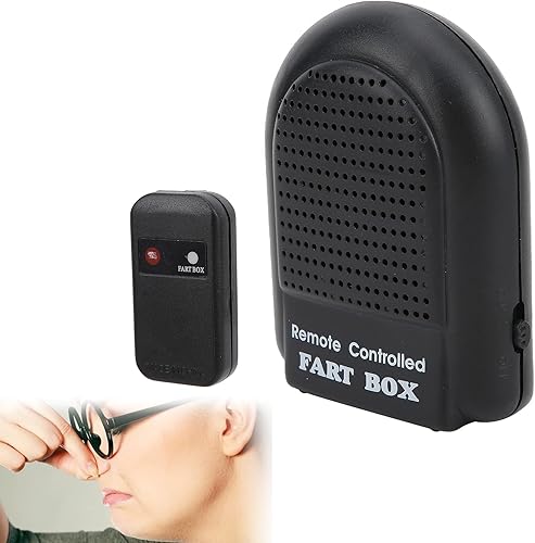 Miniatura 2 de CDQL Caja de pedos con control remoto electrónico, máquina de pedos con control remoto, divertida caja de pedos para niños pequeños, regalo para