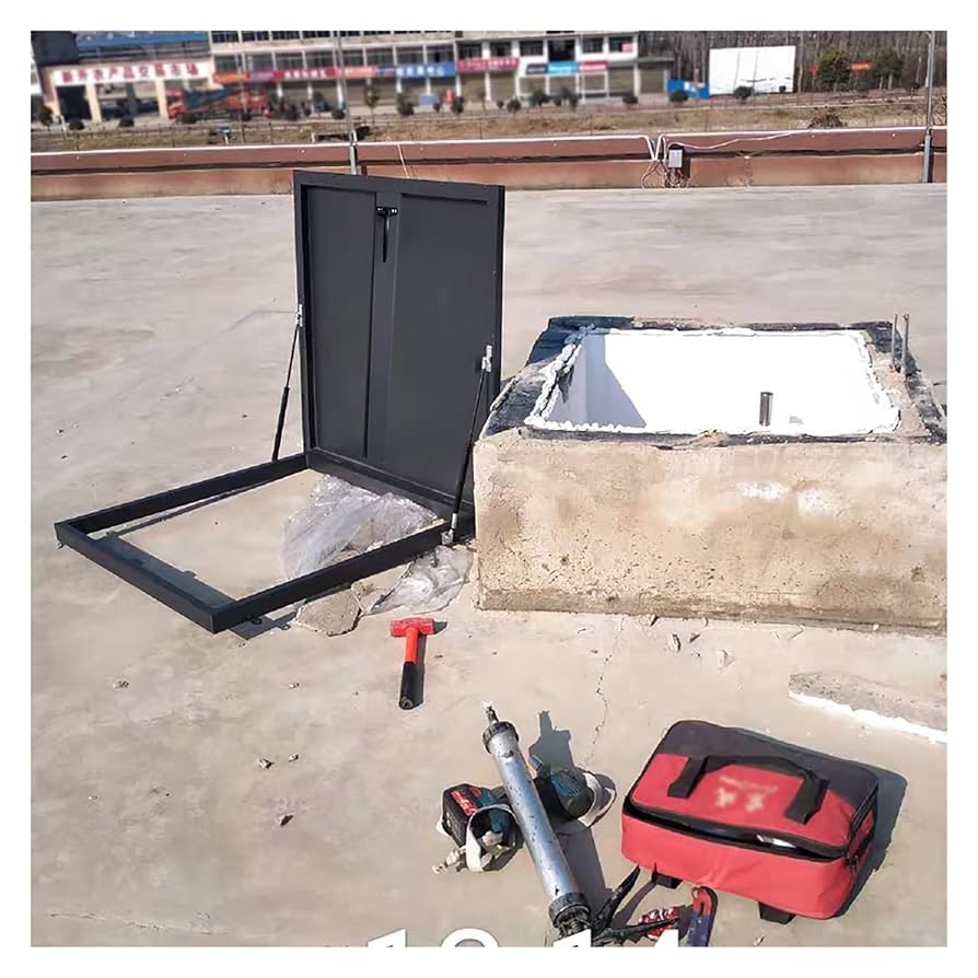 Amazon.com: YLLFFLL Escape Roof Hatch Metal Roof Access