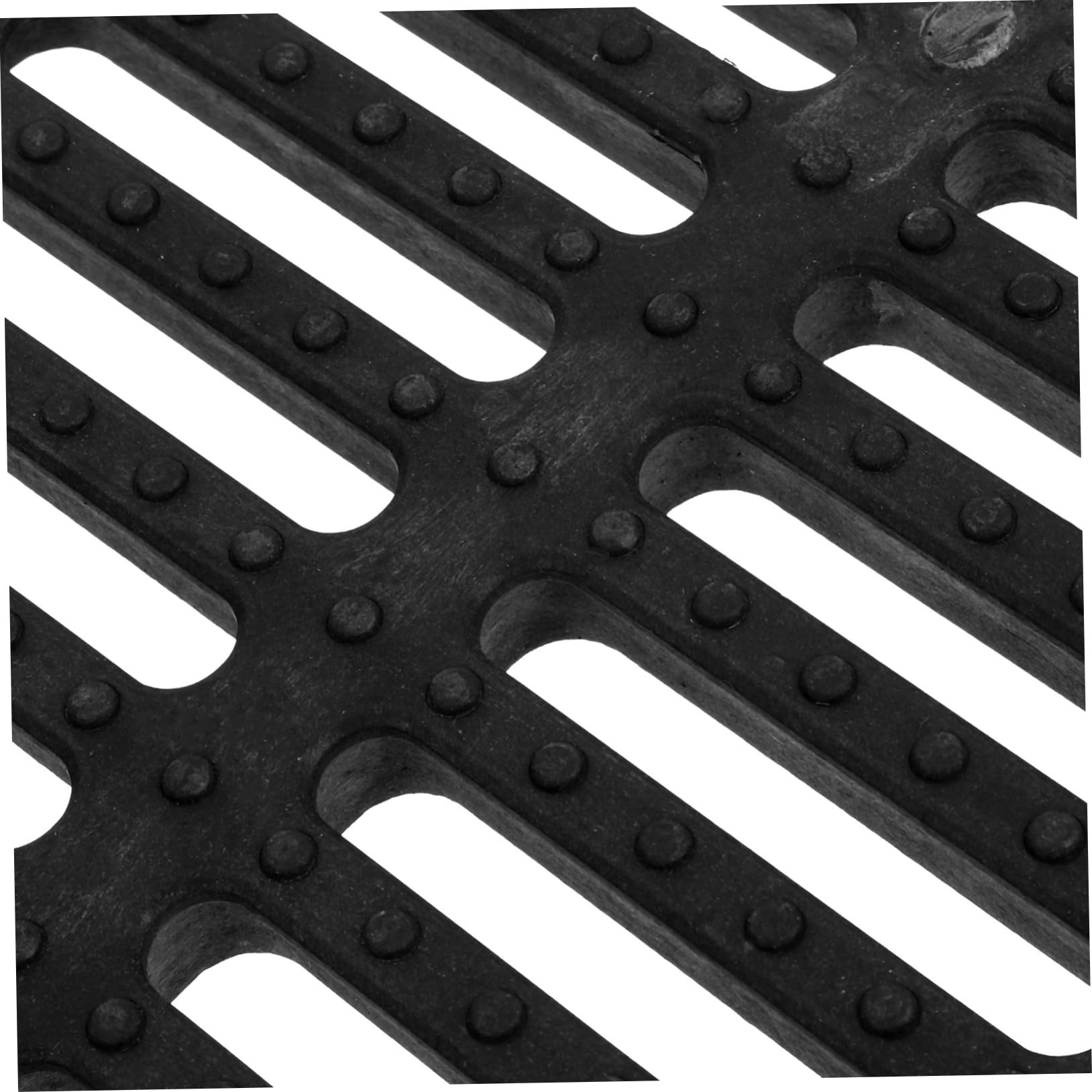Wymienna pokrywa kanalizacyjna z żywicy, 500 x 200 x 20 mm, plastikowy ruszt odpływowy do drenażu zewnętrznego, profesjonalny ruszt do wykopów do kuchni i użytku miejskiego, wytrzymała ochrona