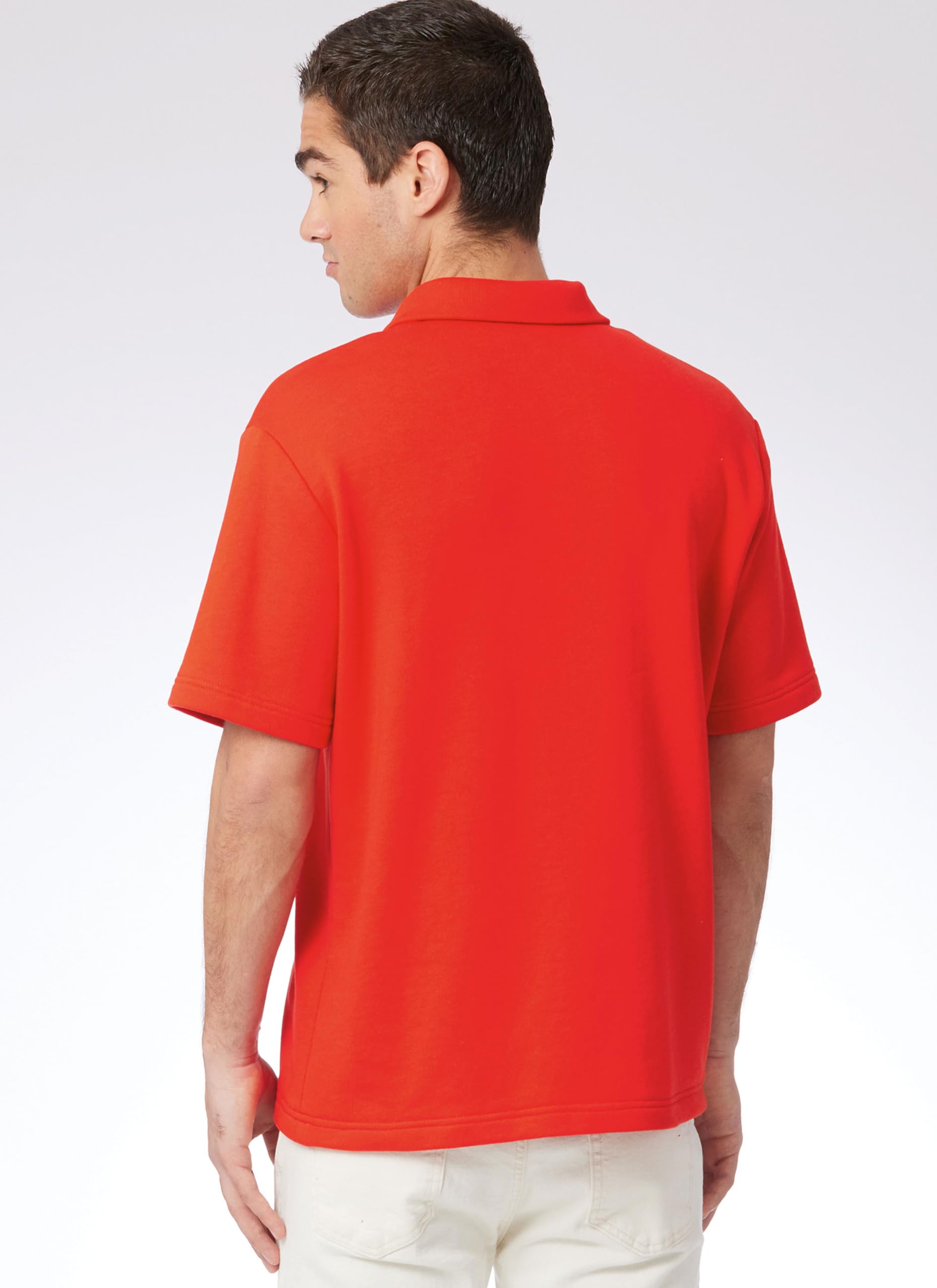 MCCALLS M8518A Schnittmuster für Herren-Polo-Shirts A (S-M-L-XL-XXL)