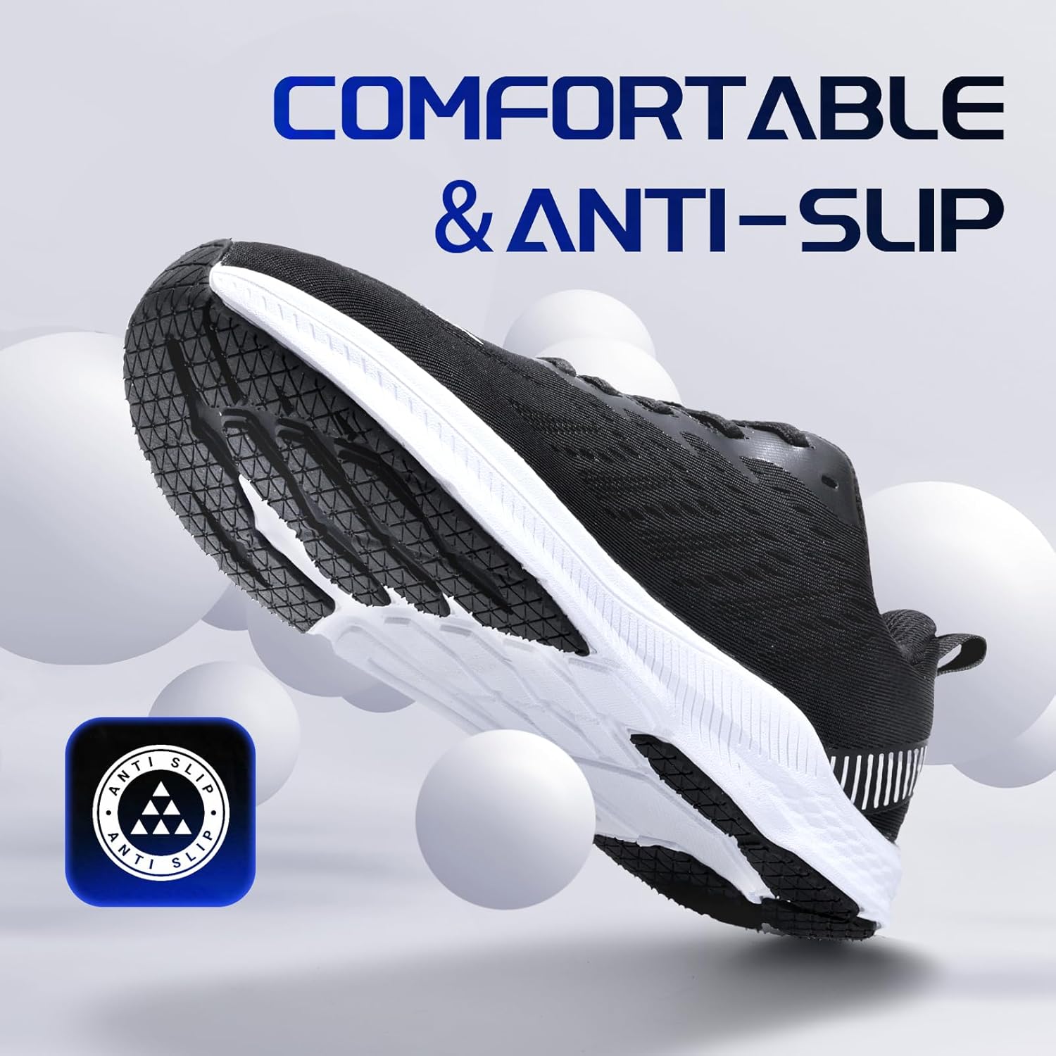 ZVC Wide Toe Box Shoes Women Wide Road Runing Shoes Lightweight Comfortable Non Slip Walking Shoes for Women - Image 5