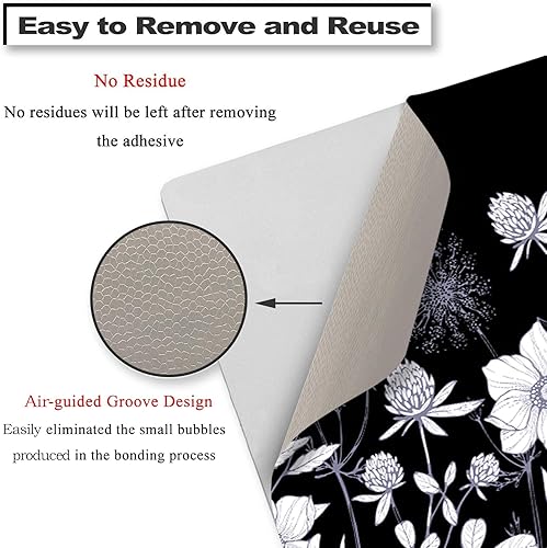 Miniatura 5 de ToLuLu Calcomanía para portátil de 12, 12.1, 13, 13, 14, 15, 15.4, 15.6 pulgadas, calcomanía de vinilo personalizable para portátil, diseño de