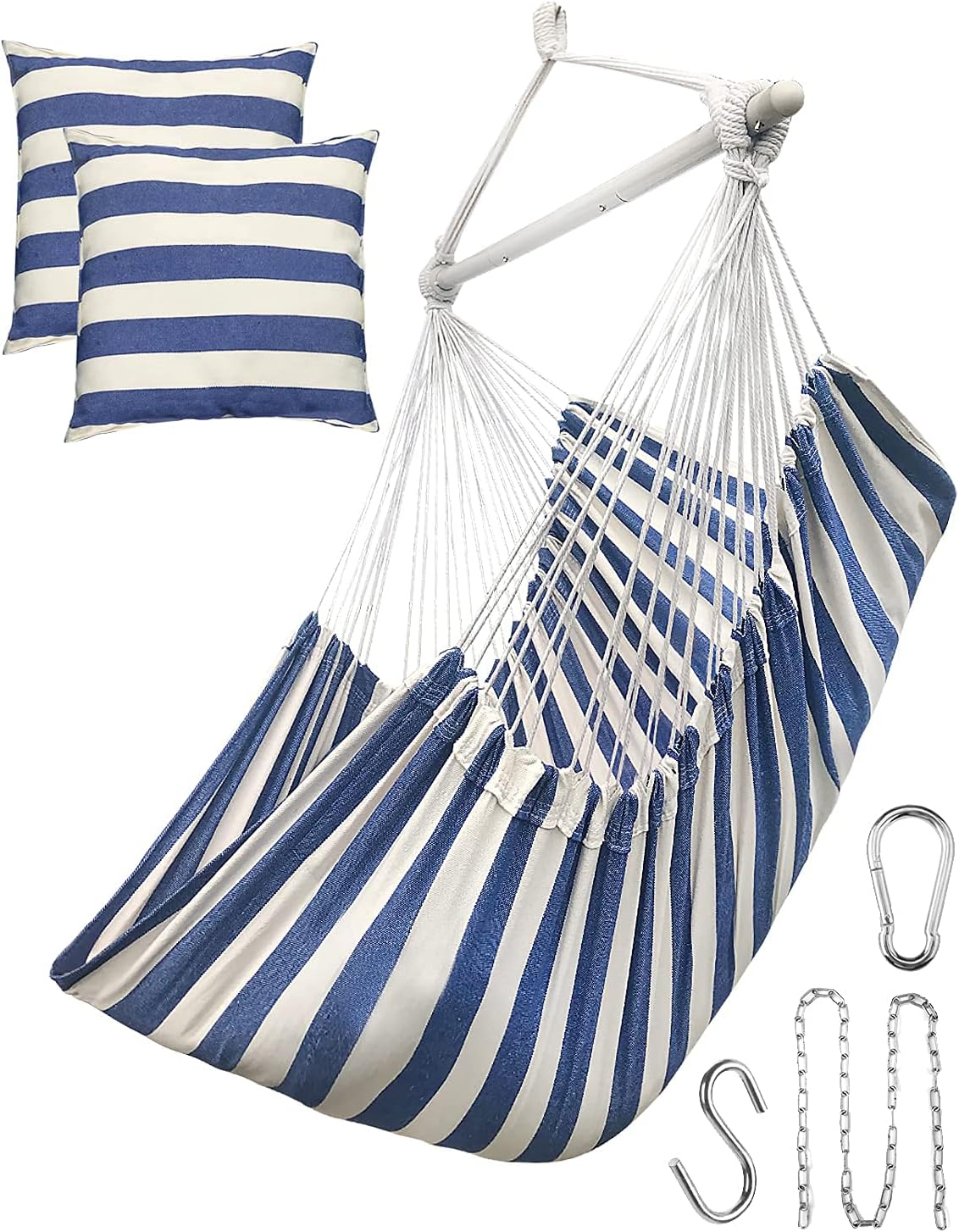 ADVOKAIR XXL Large Hammock Chair Hanging Swing Chair Large Hanging Chair Soft Comfort Durability