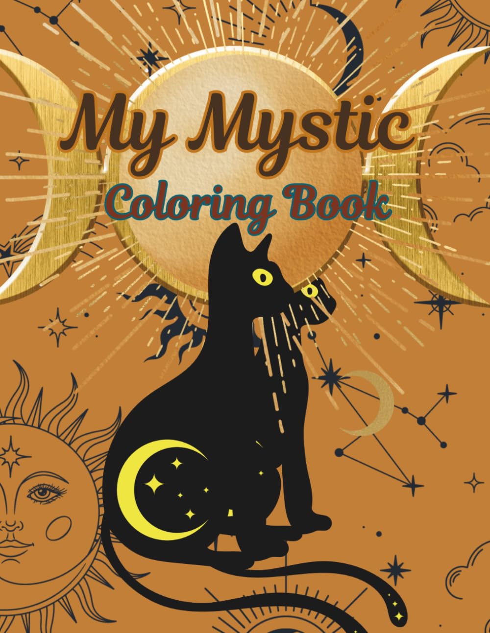 My Mystic Coloring Book: A Magical Journey of Relaxation and Creativity
