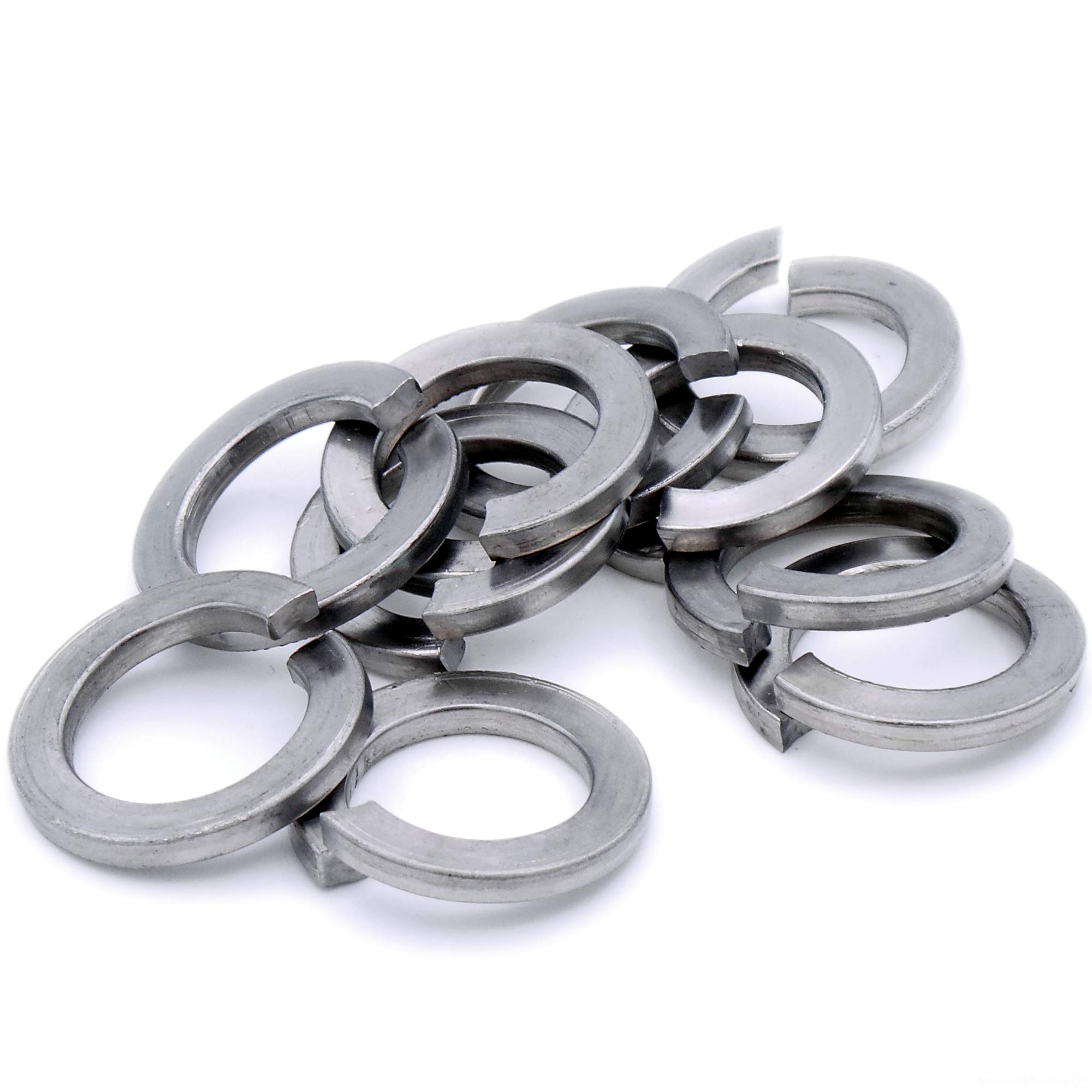 Singularity Supplies M4 (4Mm) Rectangular Spring Split Lock Washer - Stainless Steel (A2) (Pack Of 20)