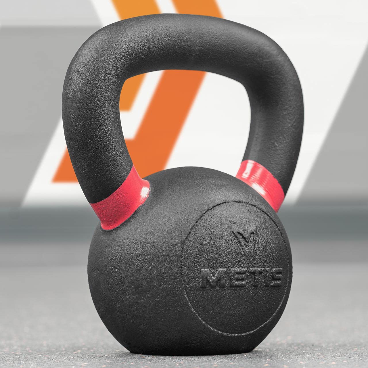 METIS Profi Gusseisen-Kettlebell [4 kg - 40 kg] | Professionelle Fitnessausrüstung - Strapazierfähige Hantel | Krafttraining/Funktionelles Training | Einzeln oder als gesamtes Set verkauft (28 kg)