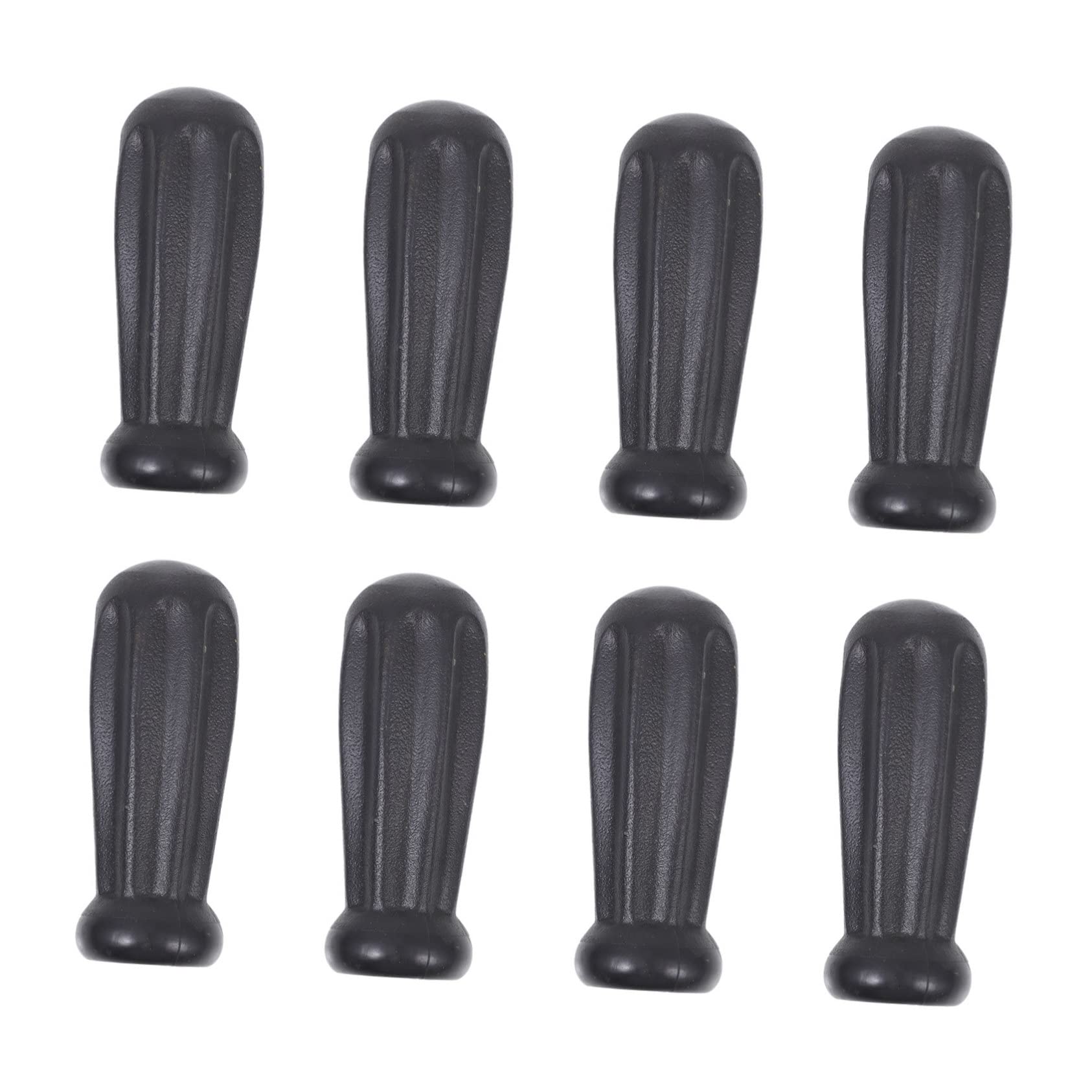 Garneck Poignées Octogonales en Plastique pour Baby-Foot, Lot de 8 Pièces Design Ergonomique et Surface Lisse, Faciles à Ranger pour Football de Table