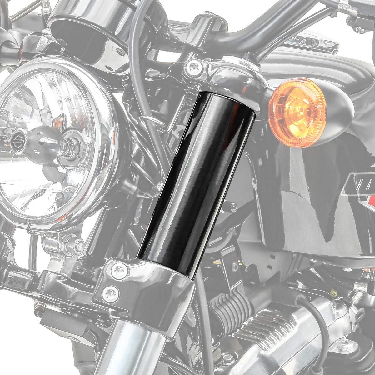 Lenkkopflager Cover || Konzipiert Für: Harley Davidson Sportster Bj. 8